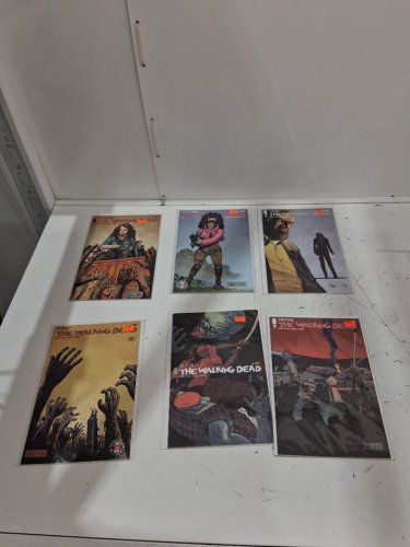 6 assorted walking dead comics - #127, 163, 171, 190, 187, 150 - image comics image 2