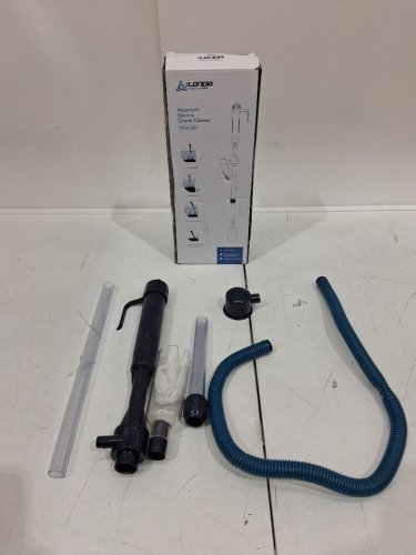 ILONDA AQUARIUM battery powered ELECTRIC GRAVEL CLEANER - black/blue (MODEL: L68) image 2