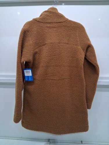 women's columbia Panorama Long fleece Jacket - small - camel brown (style: Al1333-224) image 3