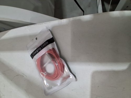 Homailida 4‑in‑2 Multi Fast Charger Cable – 1.8M USB‑A/USB‑C to iPhone/Type‑C/Micro USB & Apple Watch – Nylon Braided- 6ft - red/white (model: Red-01) image 2