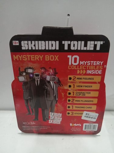 10pc SKIBIDI TOILET Mystery Surprise Box set - 13+ image 3