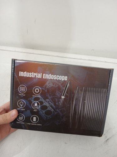 Endoscope Camera with Light and 4.3" IPS Screen - 1080P HD - 16.4FT - black (model:c30) image 2