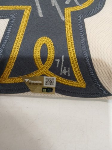*SIGNED* mens nhl WrestleMania WWE las Vegas 41 Roman reigns Vegas golden knights jersey - size 56 - fanatics COA - 7 of 41 image 7