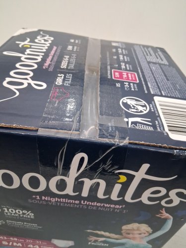 44PK GOODNITES POTTY TRAINING UNDERWEAR FOR GIRLS - SMALL/MEDIUM - FITS SIZES 6-8 - frozen image 3