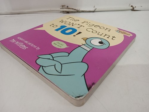 (Boardbook) The Pigeon Won't Count to 10! Numbers and Pictured by Mo Willems image 4
