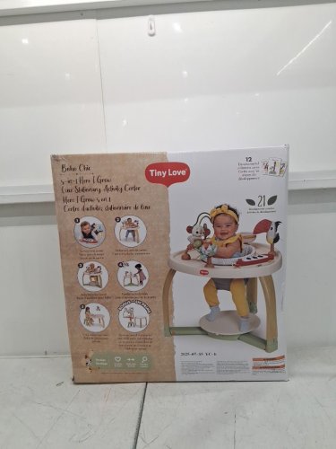 Tiny Love 5-in-1 Here I Grow 3 height adjustable Stationary Activity Center - Boho Chic (Model: 04202CBOHO) image 3