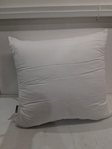 MIULEE Decorative Square Throw Pillow Insert - 21" x 21" - white image 3