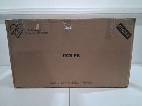 3PK IRIS USA WEATHERTIGHT STORAGE BOXES - 46 QUART - CLEAR (MODEL: UCB-FB/585251) image 4