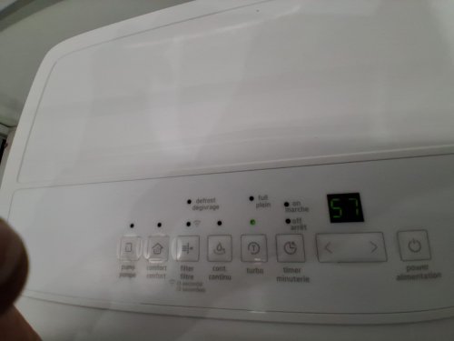 Midea Energy Star Certified EasyDry Dehumidifier - 50 Pints/Day, 4500SQ.FT - White (Model: MAD50P1AWS) image 6