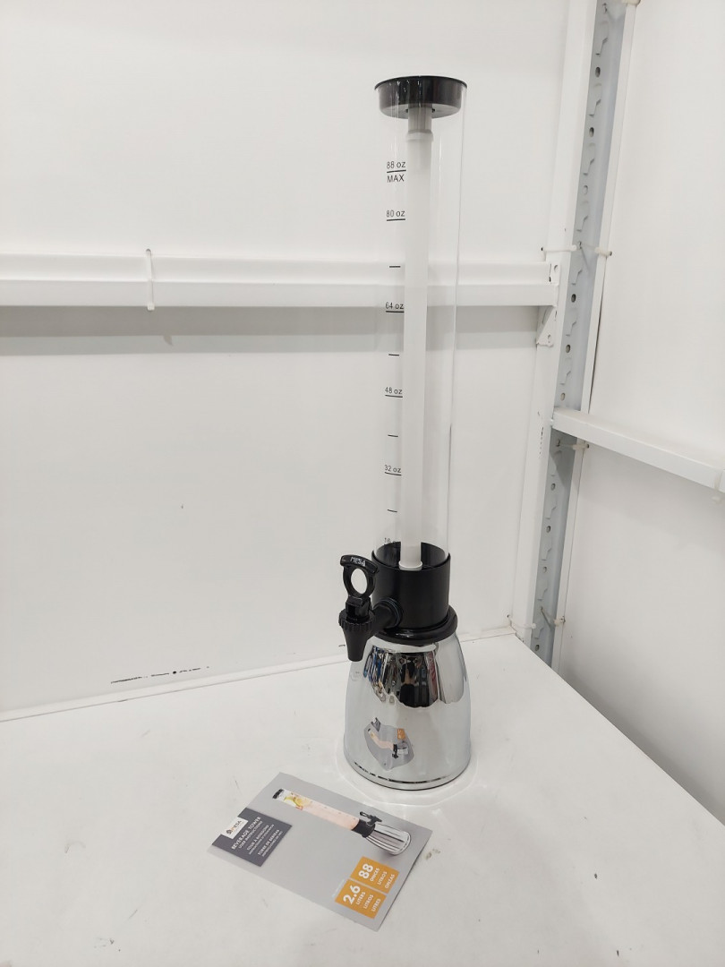 Mesa inspired living Beverage Tower with removable ice tube - 2.6L - CLEAR (MODEL: 1981256) image 3