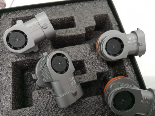 4pc TACOBEEM Led H11 Waterproof Headlight Fog Lights with 9005 High Beams - 6500K, 32000LM - Cool White (MODEL: H11/9005) image 6