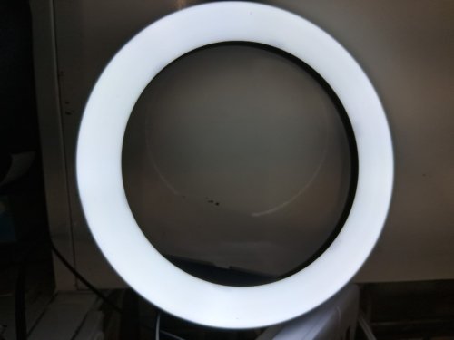 rgb led ring light kit with stand - 10" ring diameter - 62" stand height - multi colour image 4