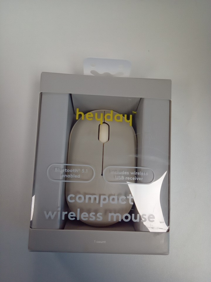 heyday compact bluetooth and wireless mouse - grey (Model: 056 00 6362) image 2