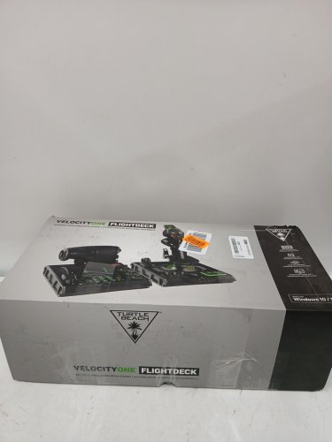 TURTLE BEACH VELOCITYONE FLIGHTDECK UNIVERSAL HOTAS SIMULATION SYSTEM JOYSTICK AND THROTTLE FOR AIR/SPACE COMBAT SIMULATION ON WINDOWS 10/11 PC - TOUCH DISPLAY AND 139 PROGRAMMABLE CONTROLS (MODEL: TBS-0724-05) image 3