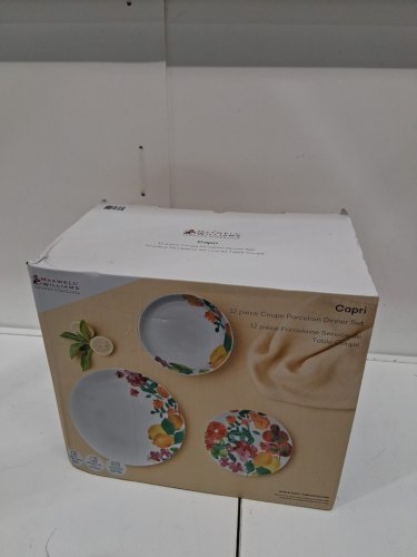 12PC MAXWELL & WILLIAMS CAPRI DINNERWARE SET - MULTI COLOR FLORAL (MODEL: 1041712) image 2