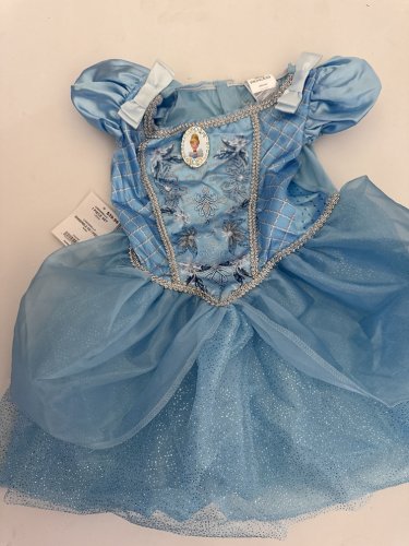 GIRL'S DISNEY PRINCESS CINDERELLA DRESS - 3T-4T - BLUE (STYLE: 162639-WCN) image 2