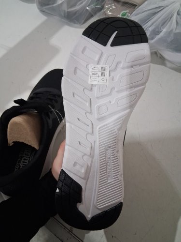 WOMENS SKETCHERS Arch Comfy 2.0 Sneaker - SIZE 10 - BLACK/WHITE (STYLE: 2566410) image 4