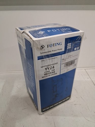 FOTING Electric Submersible Utility Pump for Draining Pools - 1.5HP - 6300GPH (MODEL: Q900B237M) image 2