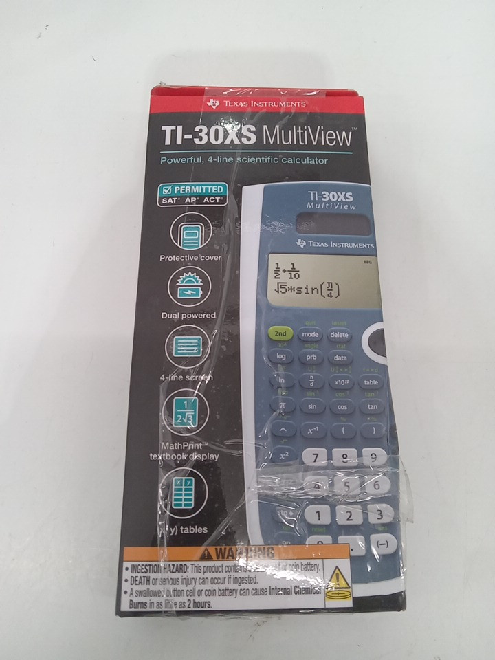 Texas Instruments 4-line Scientific Calculator - lake (Model: TI-30XS MultiView) image 2