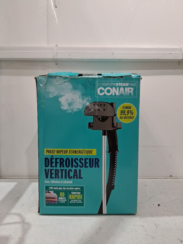 complete steam by conair upright fabric steamer (model:gs7nxrc) image 2