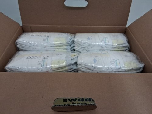 132PK PAMPERS SWADDLERS LEAK PROOF SKIN PROTECTION BABY DIAPERS - SIZE 3 image 2