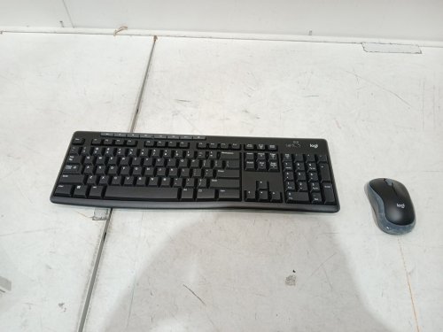 Logitech Wireless Keyboard and Mouse Combo - 2.4 GHz Wireless - Black (Model: MK270) image 3