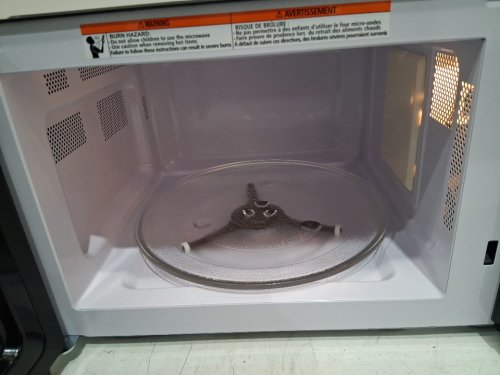 CHEFMAN 10 power levels eco mode child safety lock countertop microwave - 1000W - 1.1 cu.ft - stainless steel - (MODEL:RJ55-SS-11-CK-CA) image 4