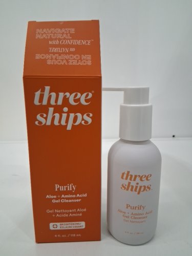 THREE SHIPS Purify Aloe + Amino Acid Gel Cleanser - 118ML image 3