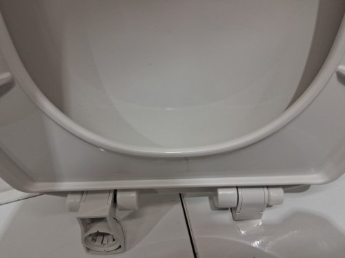 BEMIS slow close easy clean toilet seat - Elongated 18.5" - White - ( model: 7300SLEC 000 ) image 4
