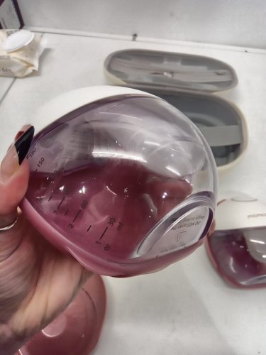 MOMCOZY MOBILE STYLE M6 HANDS-FREE SLIM DOUBLE BREAST PUMP - COZY RED (MODEL: BP311) image 4