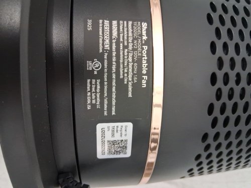 Shark TurboBlade Bladeless Tower Fan with 80 ft Airflow, 180° Oscillation, Dual Pivot Cooling, 10 Speeds, Quiet Operation, DustDefense, and Remote Control - Black (Model: TF202SC) image 5