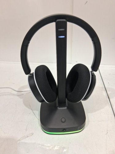 Earbay bluetooth Wireless Gaming Headset with RGB Transmitter Base - 2.4Ghz - White/BLACK/RGB (Model: G-96) image 4