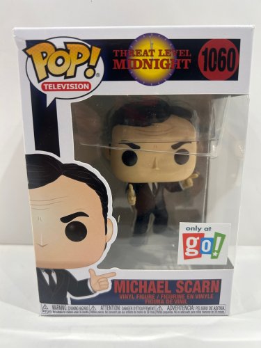 Funko pop! **only at go!** television: threat level midnight - Michael scarn vinyl figure (#1060) image 2