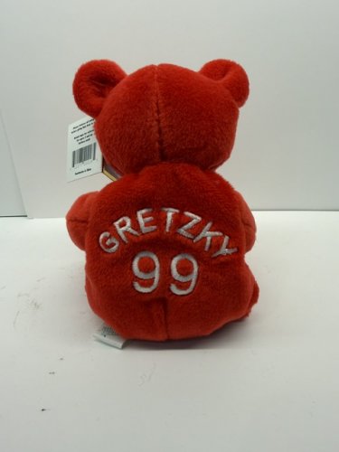 SALVINO'S BAMMERS WAYNE GRETZKY #99 THE BIG APPLE & THE GREAT ONE 9" PLUSH, RED image 6