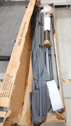 Patio Cantilever Umbrella - 10FT - Grey (Model: A014-518-112) image 3