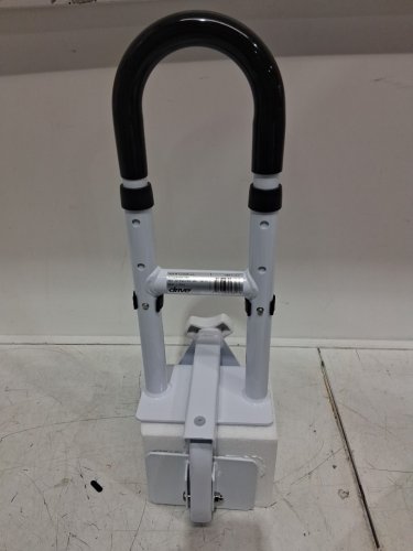 DRIVE MEDICAL ADJUSTABLE HEIGHT & WIDTH BATHTUB SAFETY RAIL - 14.5" - 17" X 3" - 7" - WHITE (MODEL: RTL12036-ADJ) image 4