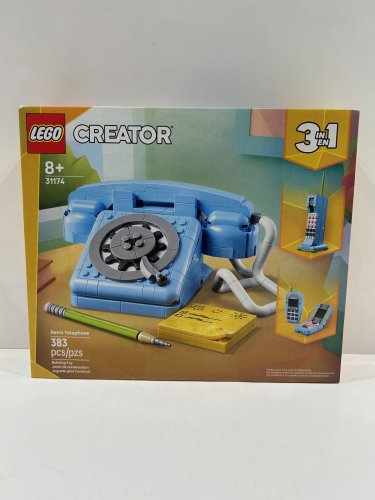 383pc Lego - creator - retro telephone **3 in 1** (31174) image 3