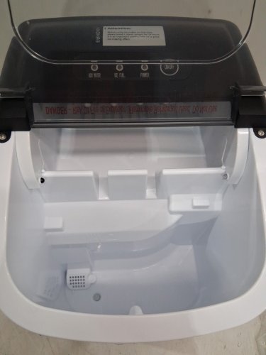 EUHOMY Countertop Ice Maker Machine - MAKES 26LB/Day - BLACK (MODEL: im-06d/IM001-Bbl-CAEH) image 6