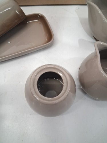 4pc temp-tations oven-safe stoneware Ombre Complete Set - taupe/ombre (model: 485-252) image 3