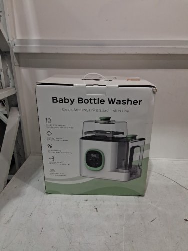 baby bottle washer & dryer al in one cleaning machine - white (model: b422-3211) image 2