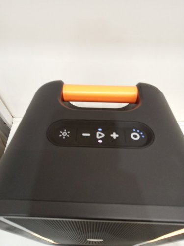 SKULLCANDY Stomp XL Wireless Bluetooth Party Speaker - Integrated Carry Handle​, IPX5 water resistance, 12-hour battery life - BLACK ORANGE (MODEL:2SKSK1851/4449801) image 3