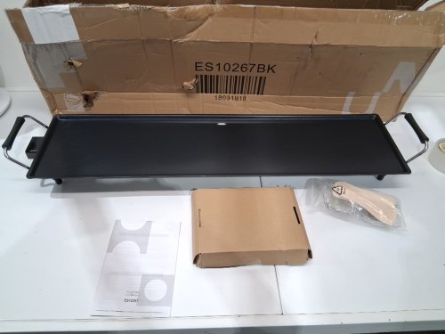 Costway Electric Griddle with Adjustable Temperature - 35" x 9" - black (Model: ES10267BK) image 3