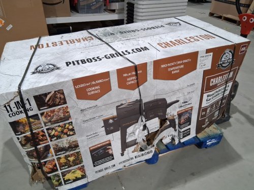 Pit Boss Charleston in Pellet Grill/Gas Griddle Combo - Onyx Series - 1020 Sq - BLACK (MODEL: pb1020nx) image 2