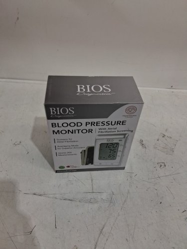 bios diagnostic blood pressure monitor with atrial fibrillation screening - 8.7"-16.5" - silver (model: 3ms1-4y) image 2