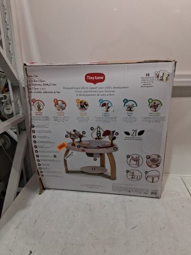 Tiny Love 5-in-1 Here I Grow 3 height adjustable Stationary Activity Center - Boho Chic (Model: 04202CBOHO) image 3