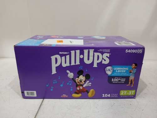 104PK HUGGIES PULL UPS BOYS POTTY TRAINING UNDERWEAR - 2T/3T - MICKEY MOUSE image 2