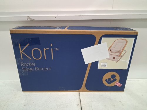 MAXI-COSI 2-IN-1 KORI FOLDABLE ROCKER WITH STATIONARY FEET - HORIZON SAND (MODEL: 25007CGMT) image 2