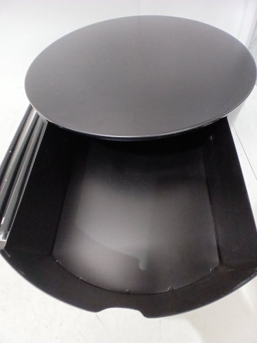 Meridian Modern Furniture Collection Table/Nightstand - 16" x 23" - black (model: 835Black) image 5
