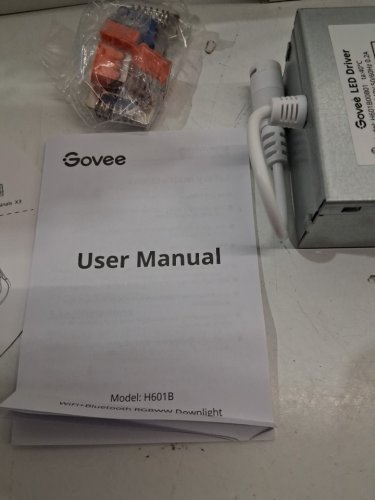4pk Govee Wi-Fi & Bluetooth RGBWW Dimmable LED pot Downlights with Junction Box - 4", 11w, 2700k-6500k, 20000h (model: h601b) image 4