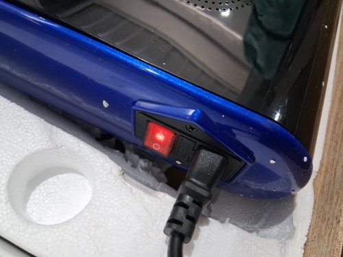 costway 2-in-1 Folding Treadmill Under Desk Electric Running Machine - 2.25HP - blue (MODEL: SP37913US-NY) image 4